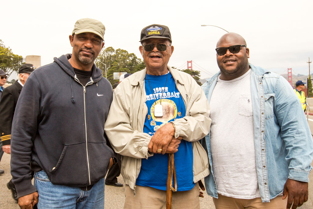 Veteran with son and grandson