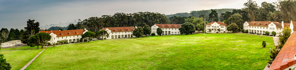 Panoramic of Fort Winfield Scott