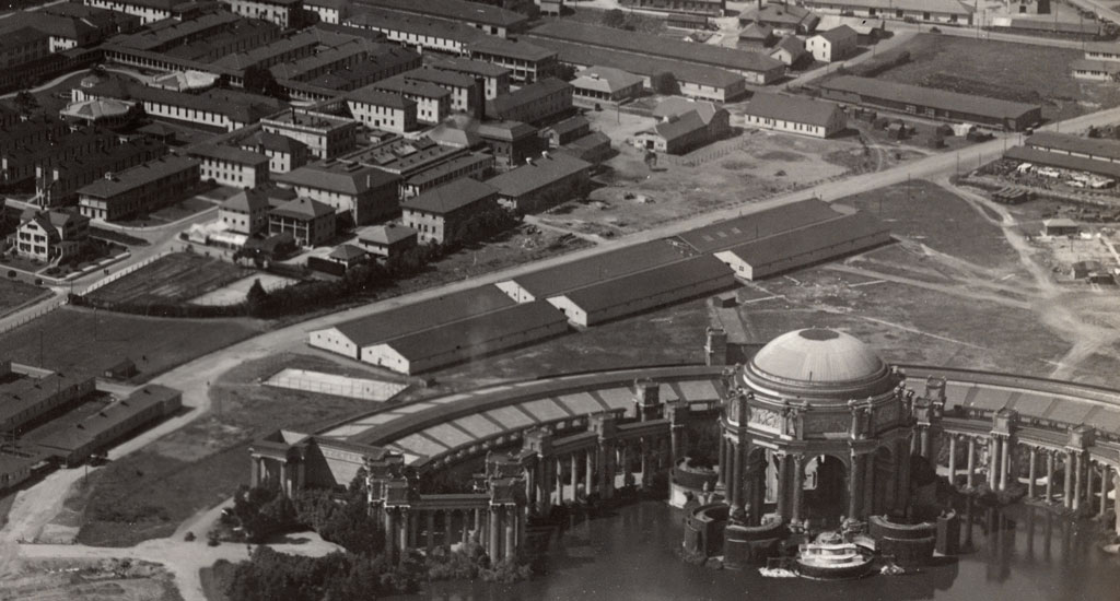 Warehouses near Palace of Fine Arts