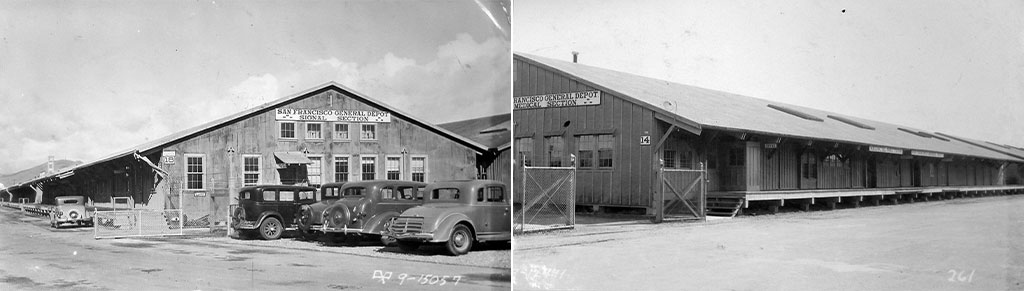 SF Port of Embarkation and General Depot warehouses