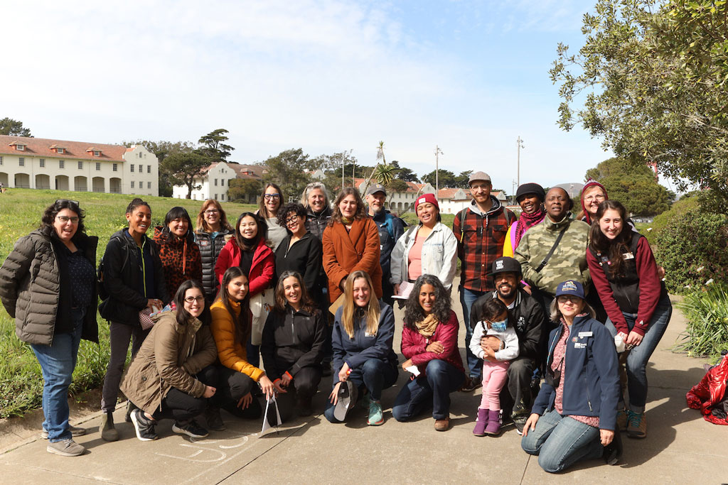 Group photo at Fort Scott