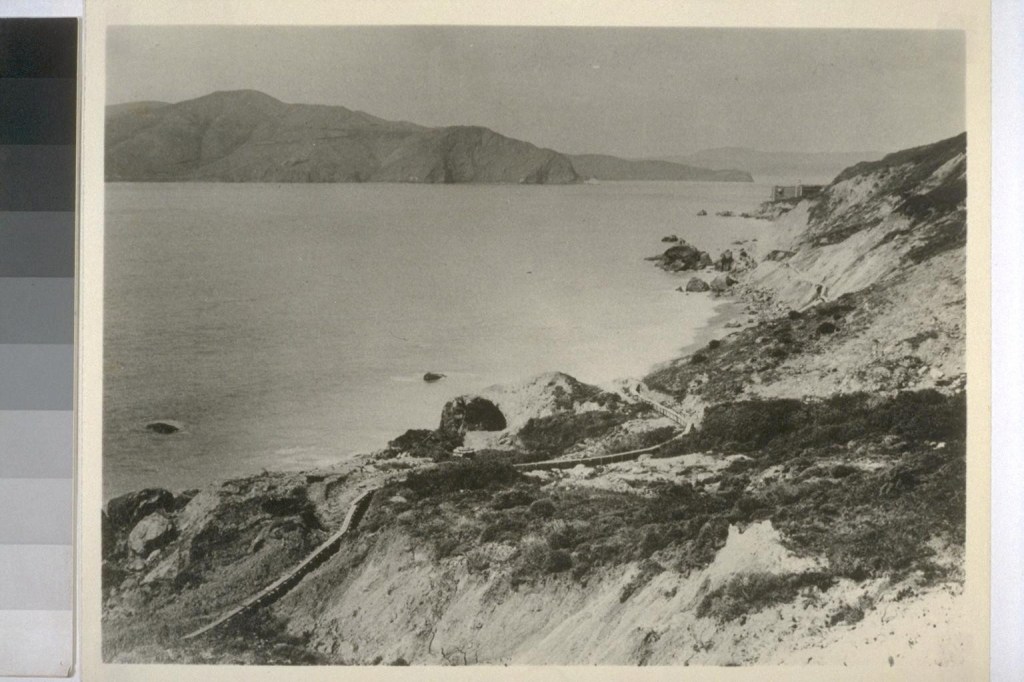 Golden Gate circa 1870.